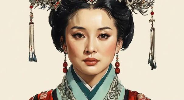 她一辈子都是"被选中的"，不是"选择的"。被父亲送进宫，是父亲选的。被太子随