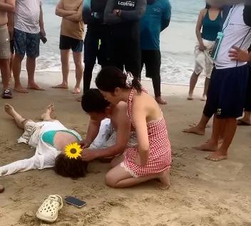 海南沙滩救人后续来了！没看成日落的护士夫妻，收到了最好的消息。这对出手救人