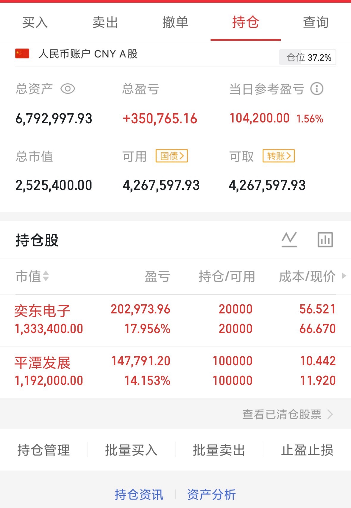 家人们奕东这波能不能吃30个点以上，支持盈盈的觉得能的点个赞，