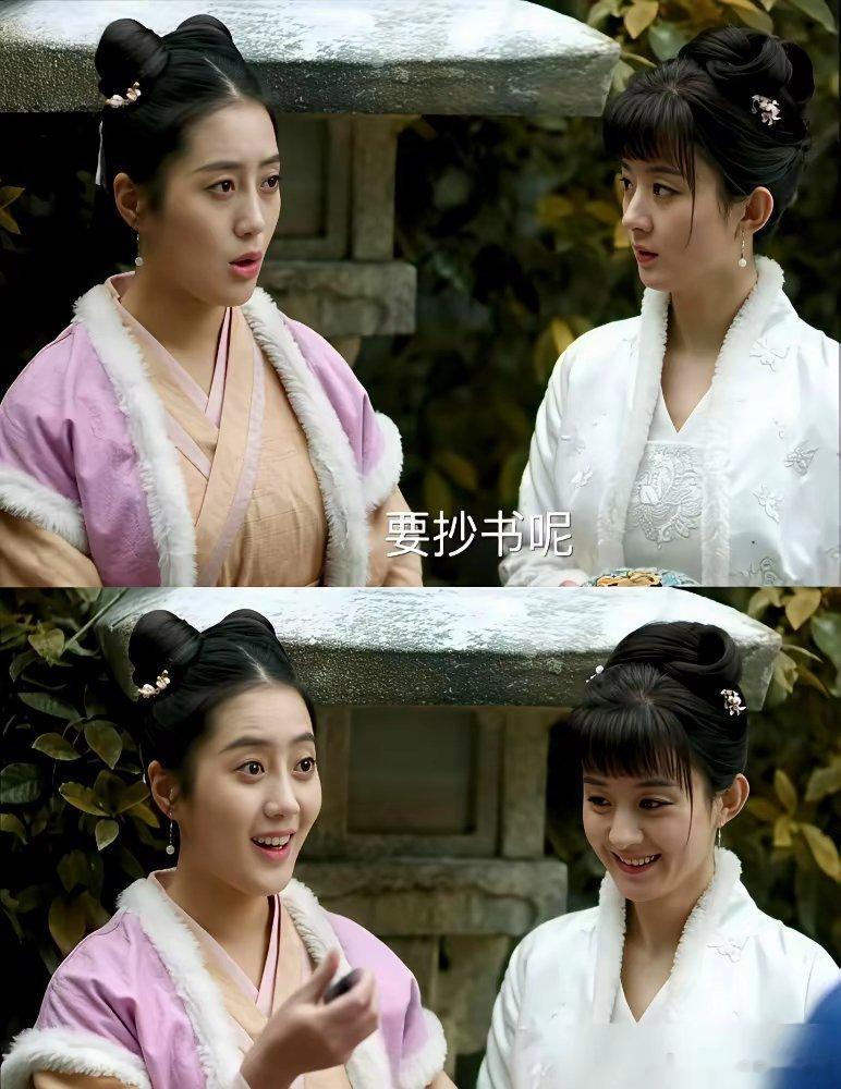 赵丽颖身边那个傻乎乎的小桃，真实人设简直让人头皮发麻。她叫王梓薇，为了《知否》里