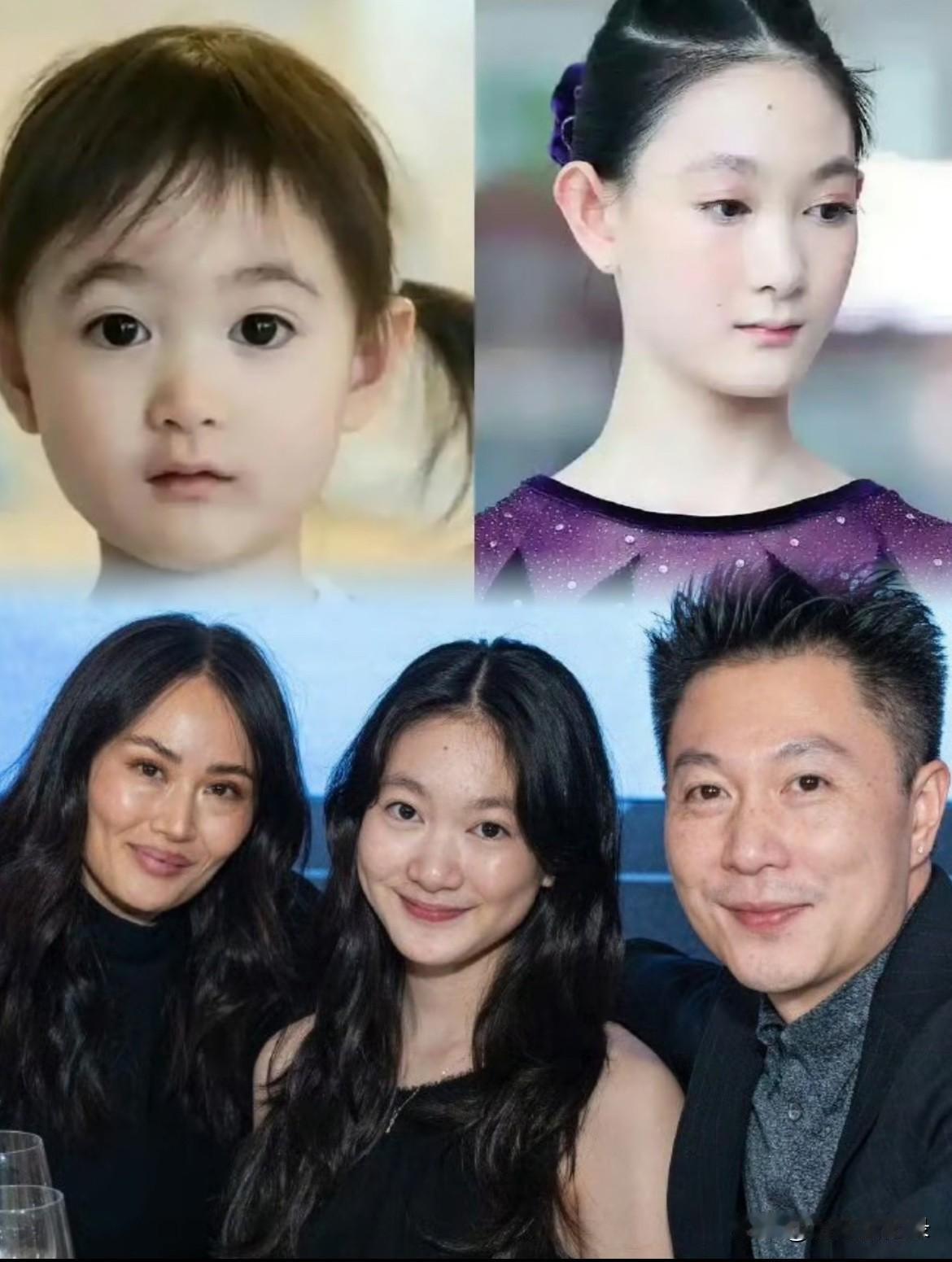 女大十八变，具象化了李小鹏女儿奥莉长大了网友总结了一下她的长相完美的结合了