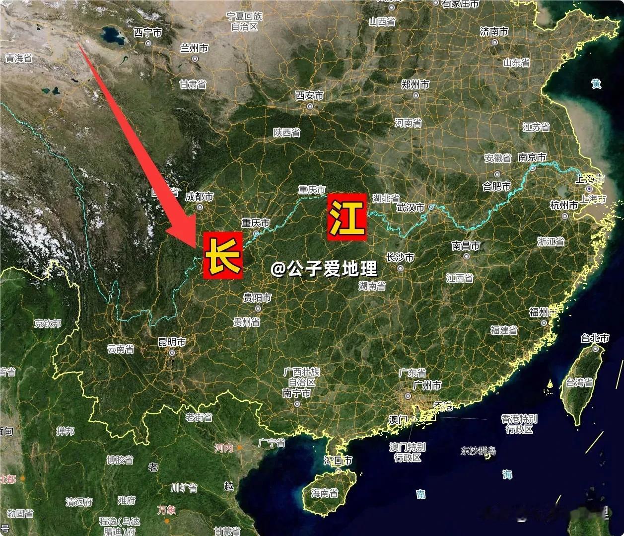为啥长江沿岸的城市经济都不会差？你有没有想过，为什么地图上沿着长江画一条线，两