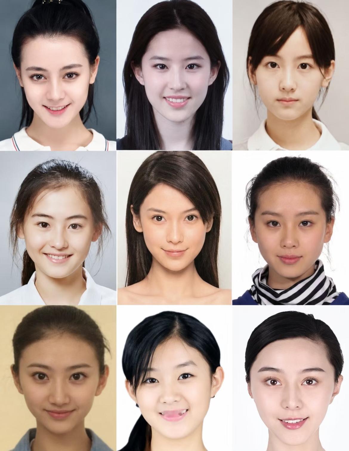 女明星古早素颜照片，你第一眼看到了谁？​​​