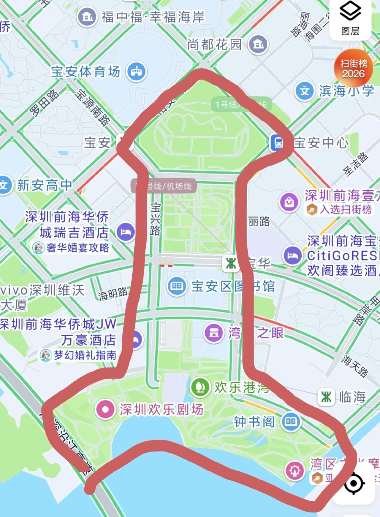 宝安这风水格局，找大师设计的[笑着哭]