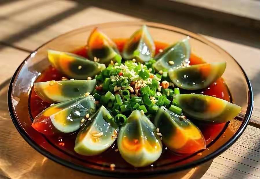 刚看了一个故事：天津人和杭州人住一个宿舍，一起搭伙做饭吃，天津人切好皮蛋准备加醋