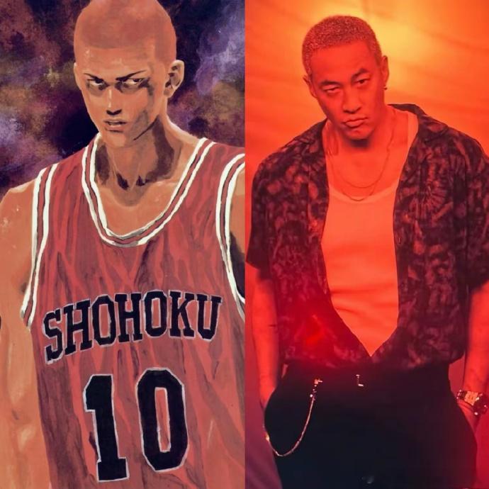 186的何润东，不仅是项羽、吕布这样的角色天选之人，也是樱木花道的绝佳人选啊！