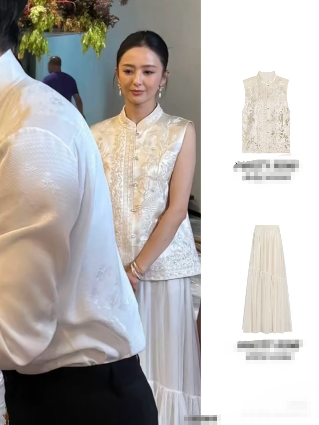 佟丽娅新中式佟丽娅这新中式伴娘装，是把“美而不自知”的感觉拿捏了吧？站在那儿