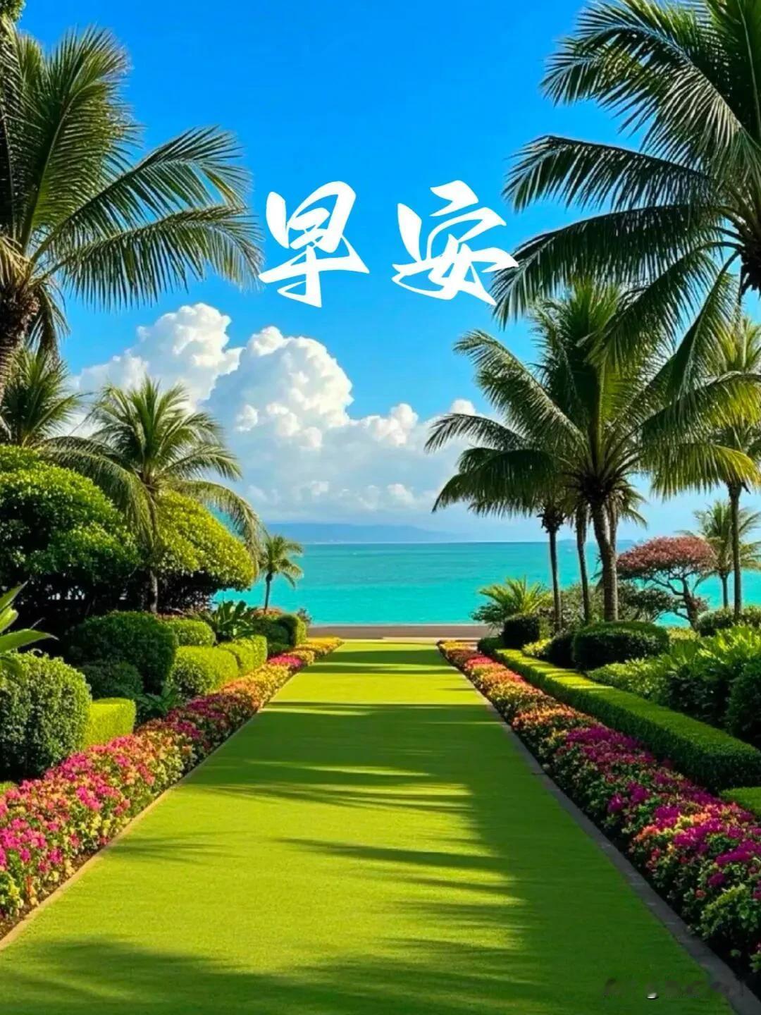 新的清晨，把疲惫留给昨夜，带着一份从容，好好对待当下的生活。
