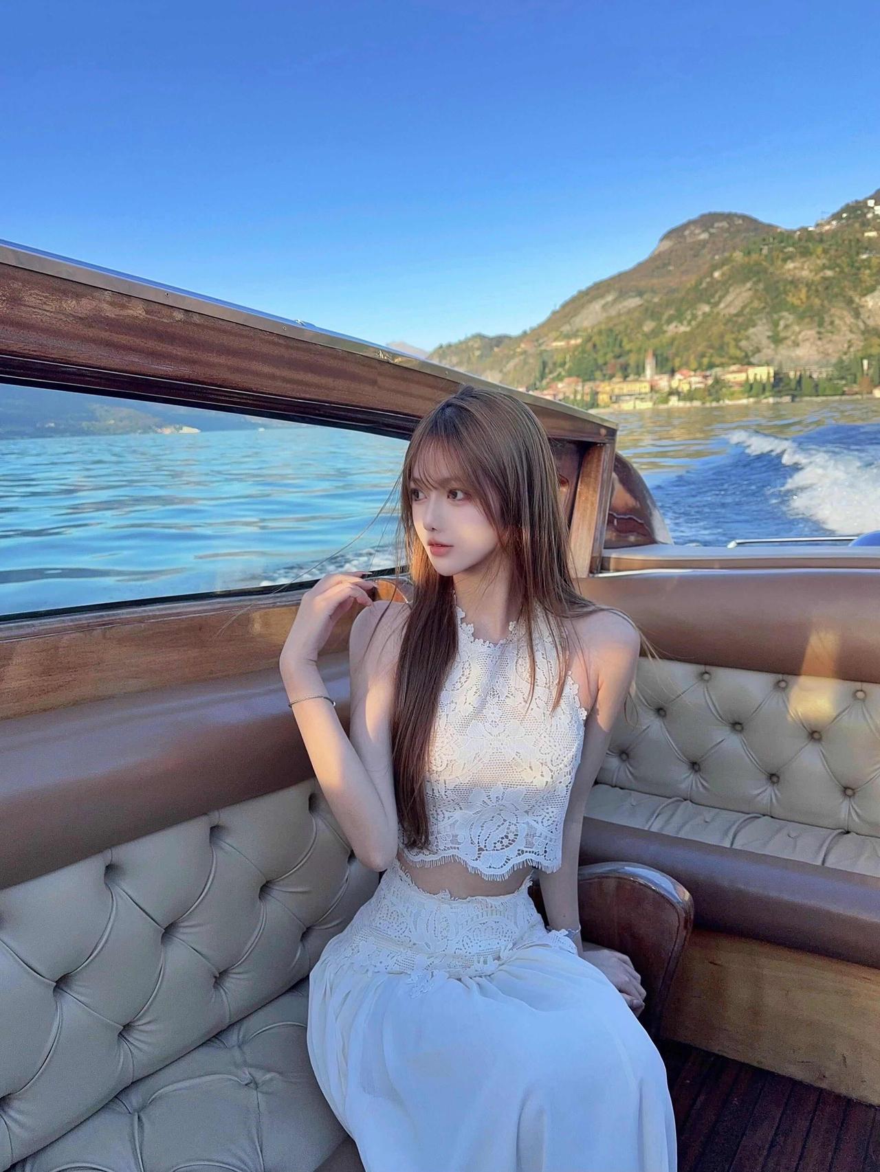 Lakecomo🩵美的像画一样的科莫湖🥹去了villaD'Este里面