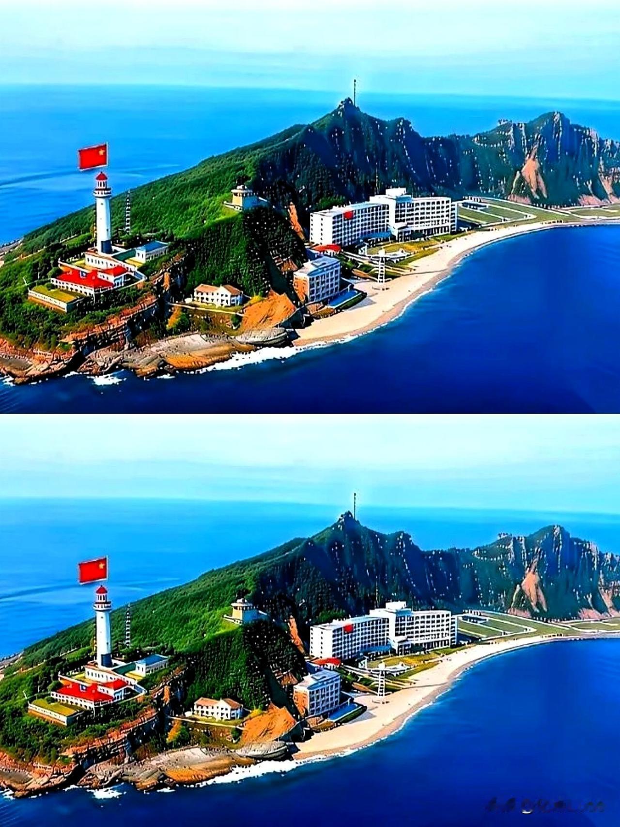 今天才知道，钓鱼岛原来这么大。3.91平方公里，换算下来有500多个标准足球场