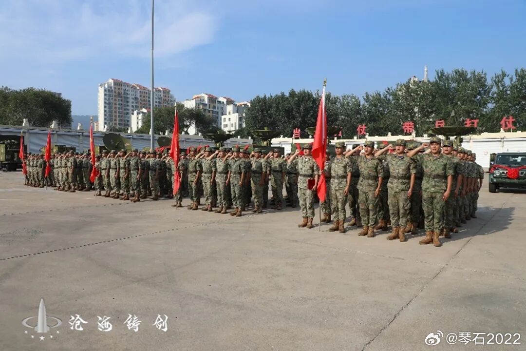 新装备越来越多海军某总站隆重举行授装仪式！中国海军力量烽火问鼎计划每天认识一件兵