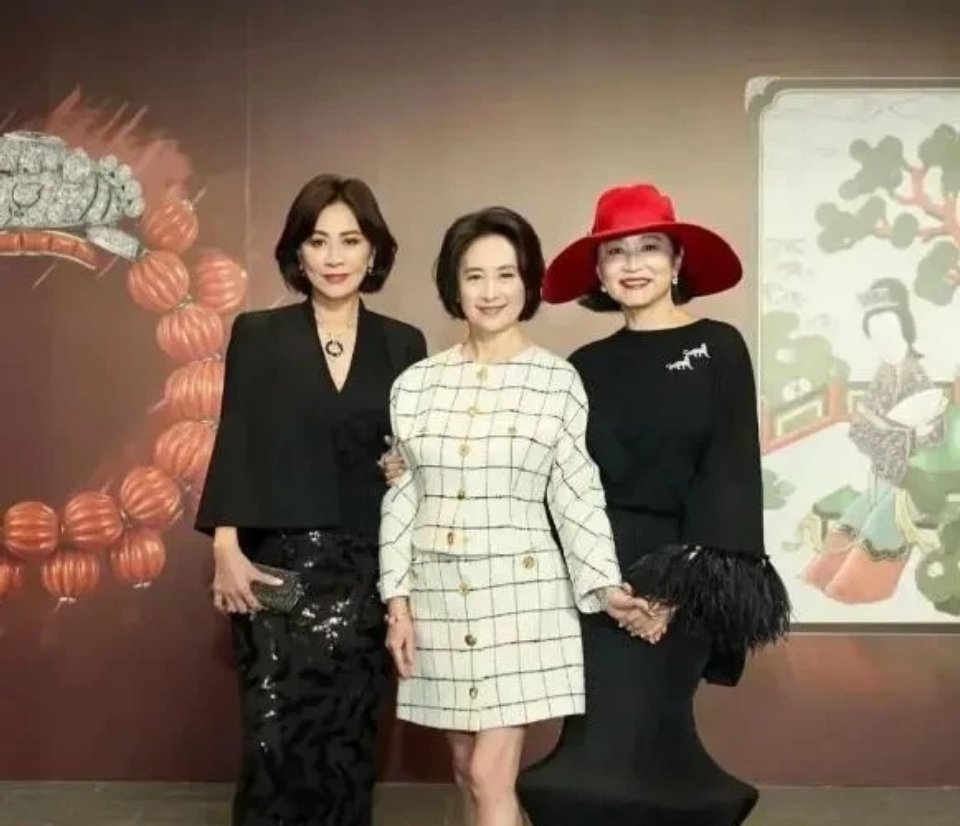 林青霞和何超琼的五官都精致得没话说，尤其是眉形特别出彩。刘嘉玲也是公认的大美人，