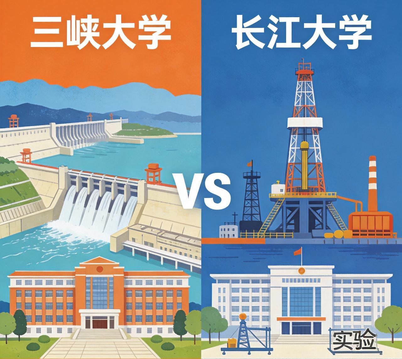 三峡大学vs长江大学三峡大学和长江大学都是湖北省属的综合性大学，且均位列“国内
