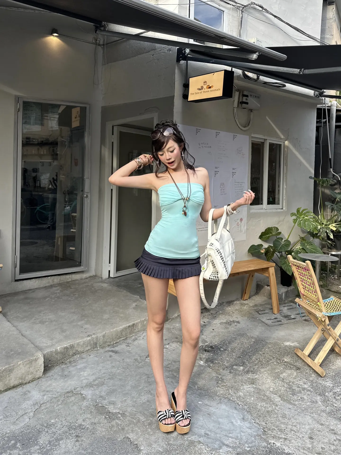 薄荷味的夏天🩵。