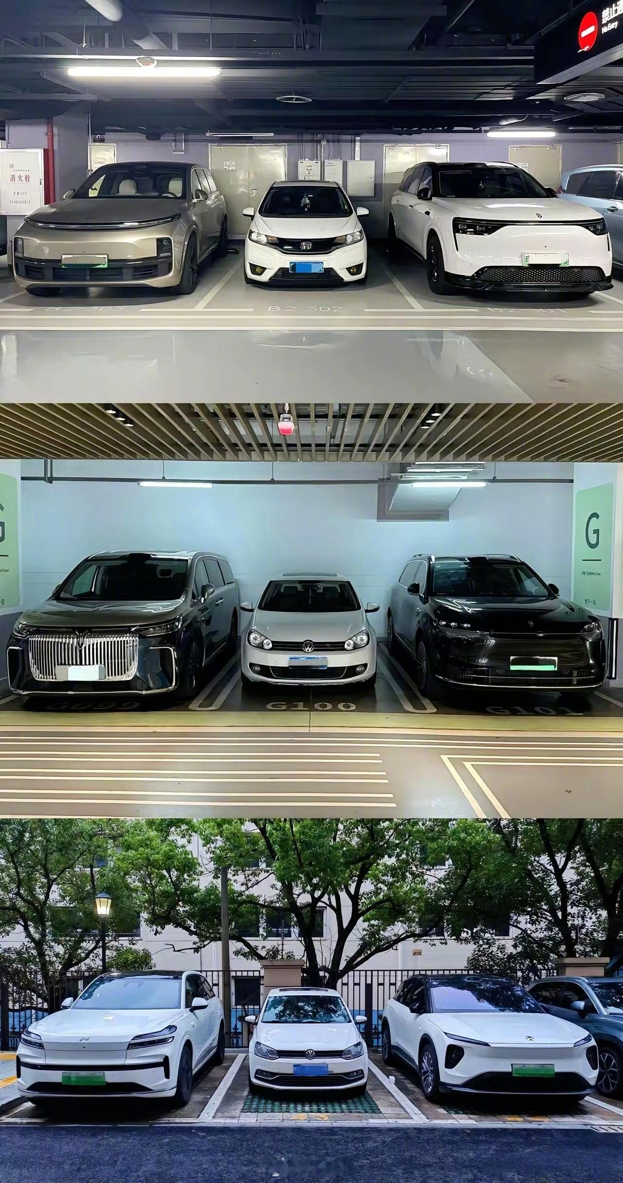 现在车越来越大了，但停车位没跟着变大！有一说一，大车带全家出行确实香，空间宽敞坐