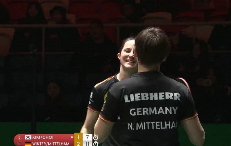 险胜! 国际乒联混团世界杯: 德国队8-7击败韩国队