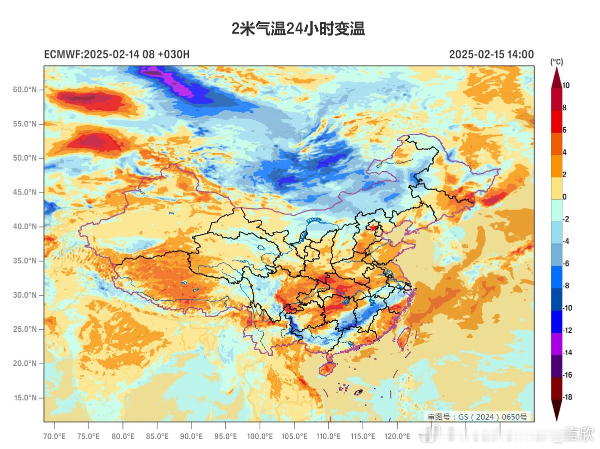 【周末暖下周再转冷】未来气温大趋势，15日北方多地气温达到近期最高，16日北方