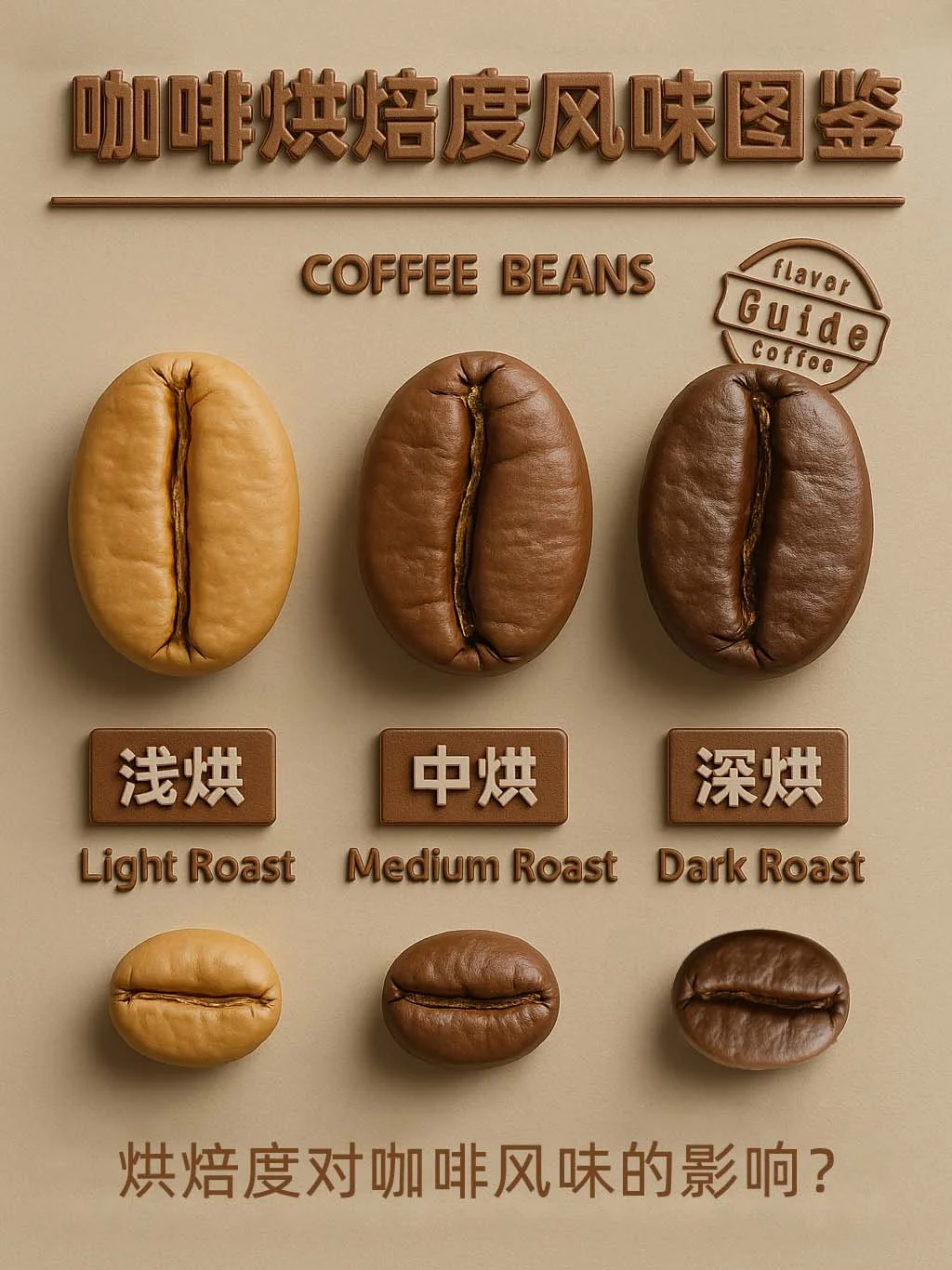 烘焙度对咖啡风味的影响❗烘焙度怎么选❓