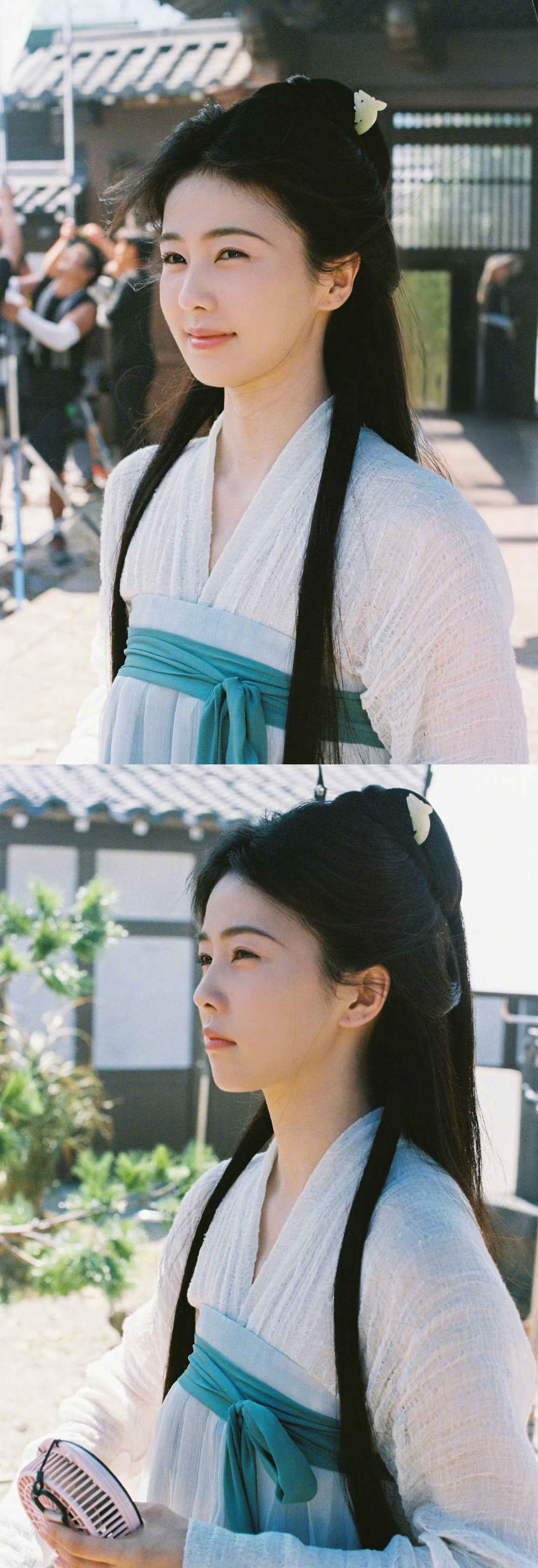 莫离🍐白鹿哭肿了🍐白鹿莫离🩵🩵🩵宿命如锁，心火不熄。踏过荆棘得见