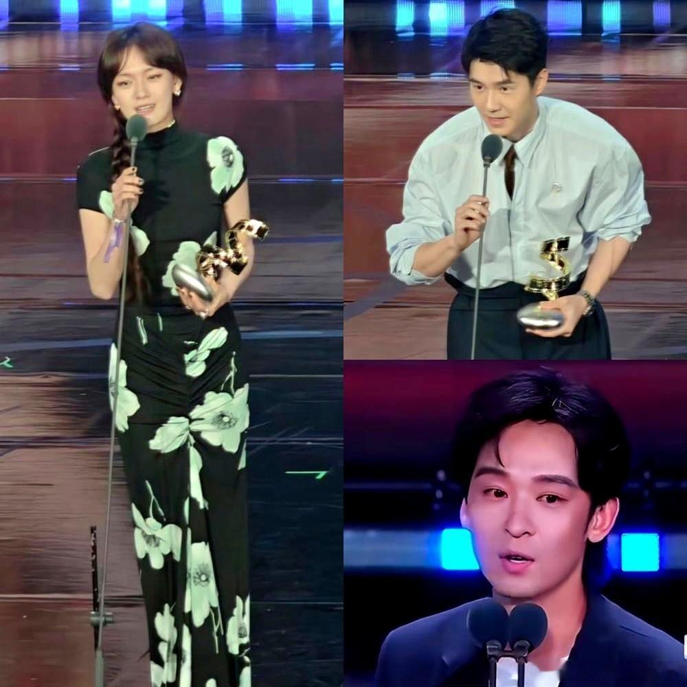 风向真变了，连董子健、刘昊然这种级别的，都在颁奖台上公开找活儿干。董子健拿着奖