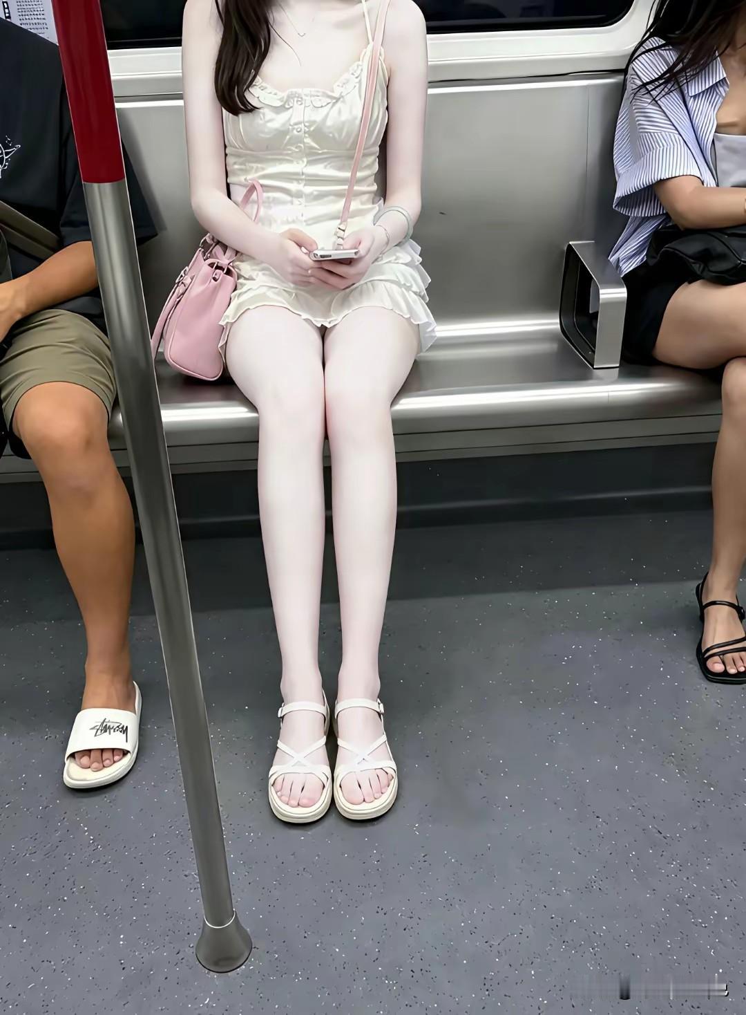 闺蜜说她涂防晒霜都没这么白。