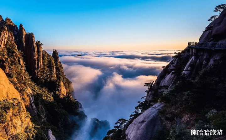 中国十大名山爬山景观