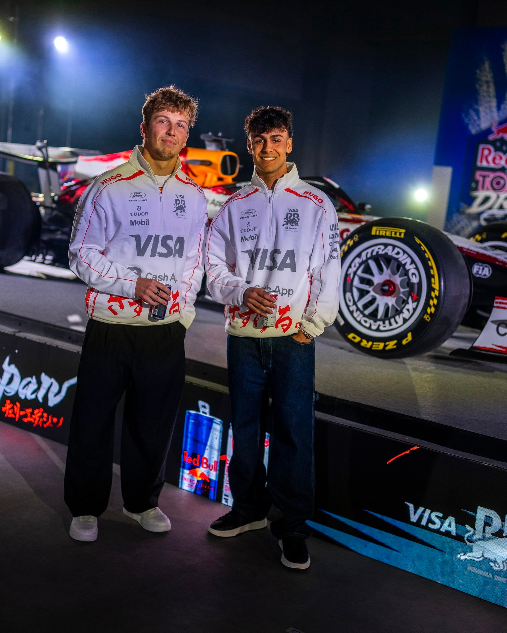 红牛二队日本大奖赛樱桃🍒配色特别款涂装f12026f1日本大奖赛