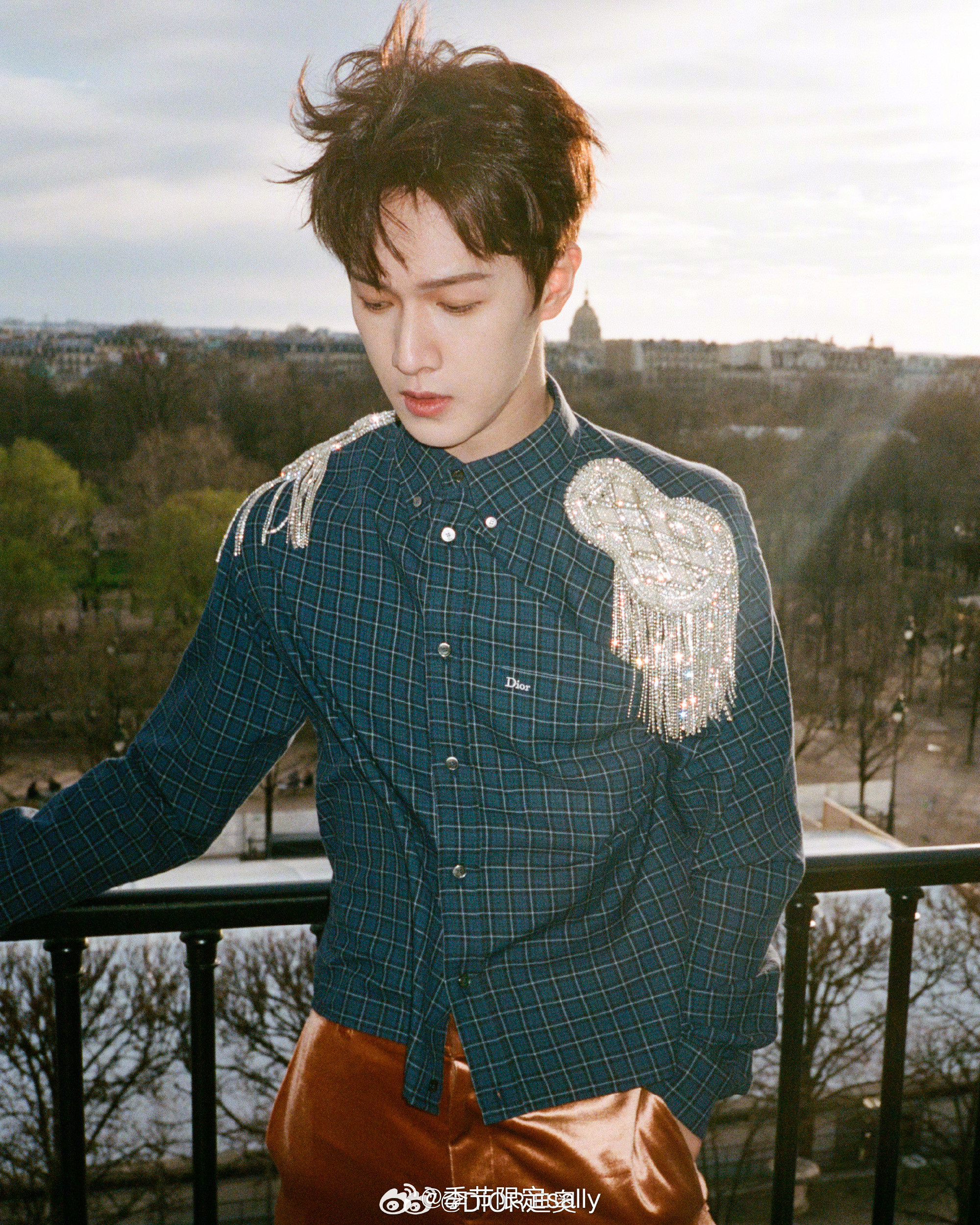 李昀锐巴黎时装周Dior官图🔥