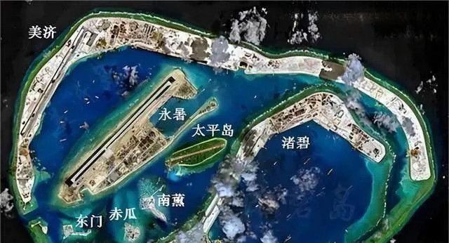 南海岛礁：看看谁家养的好我的天呐！南海那些小岛，简直就像