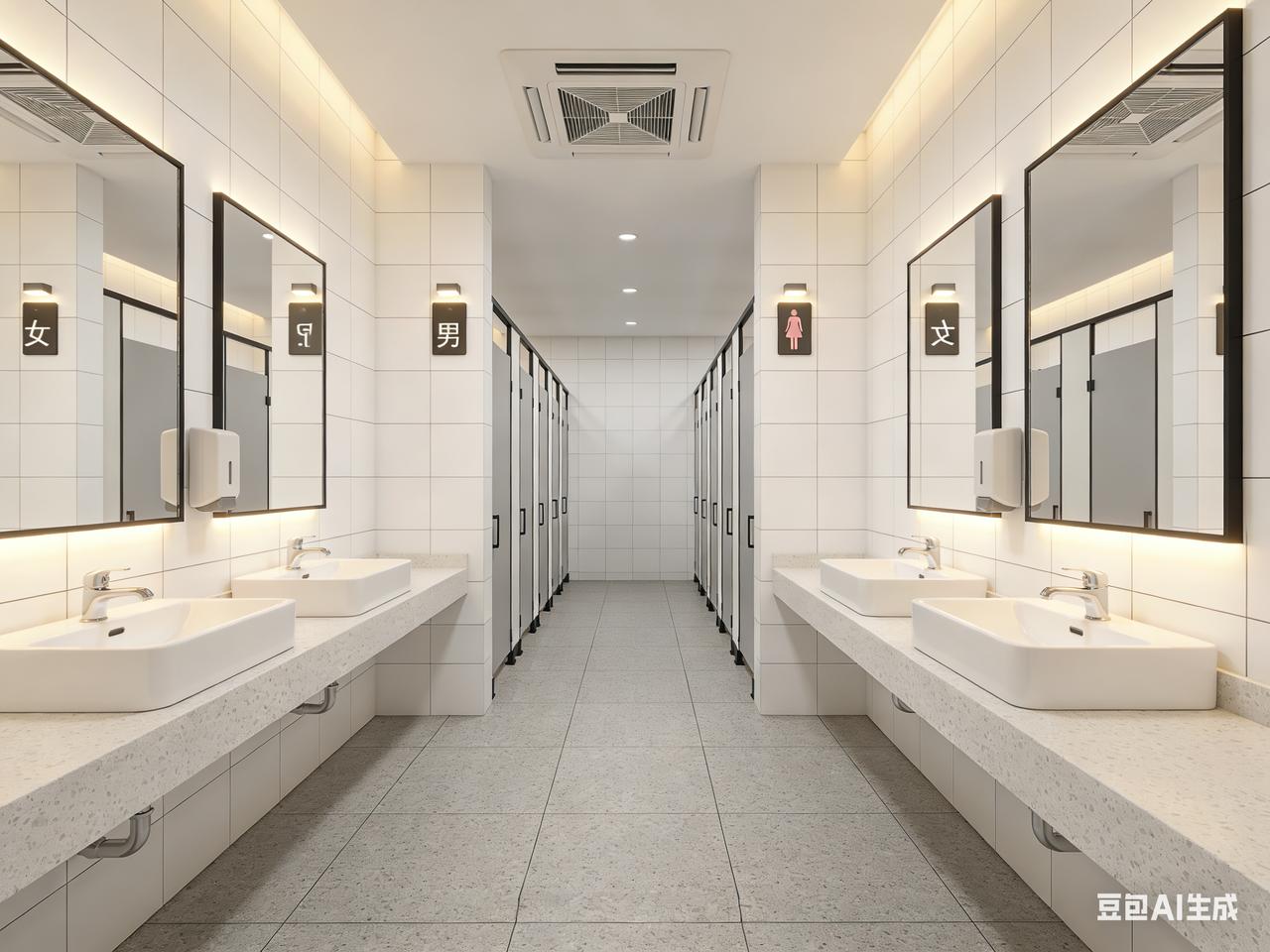 今天我下了火车准备坐公交车回家，下来发现自己水喝多了，想上厕所。汽车没来，就