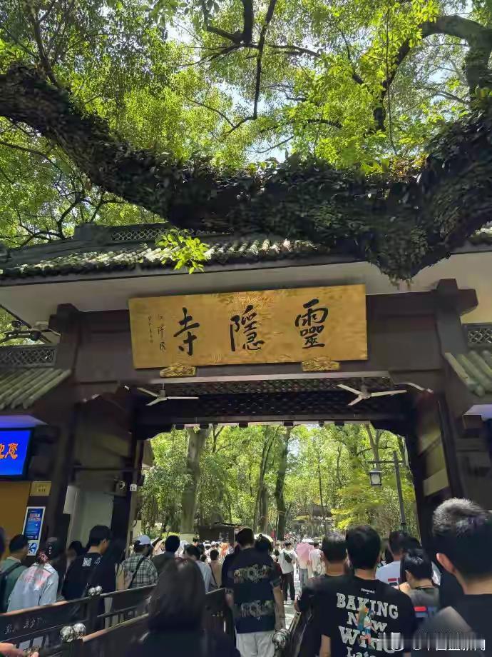 杭州灵隐寺宣布永久免费开放！千年古刹终拆门票围墙，网友狂赞：这才是佛门该有的样子