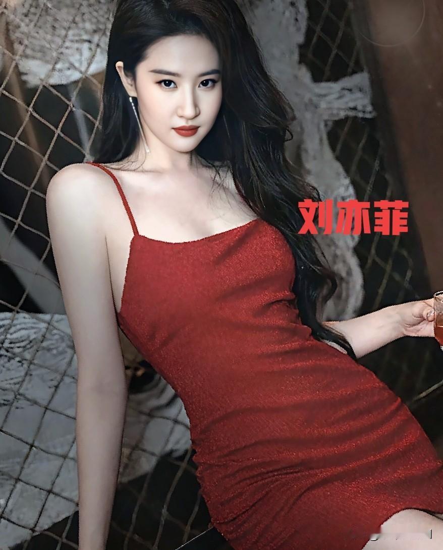 杨幂刘亦菲红色造型谁是你心中的偏爱呢？女明星气质女明星杨幂照片魅力杨幂