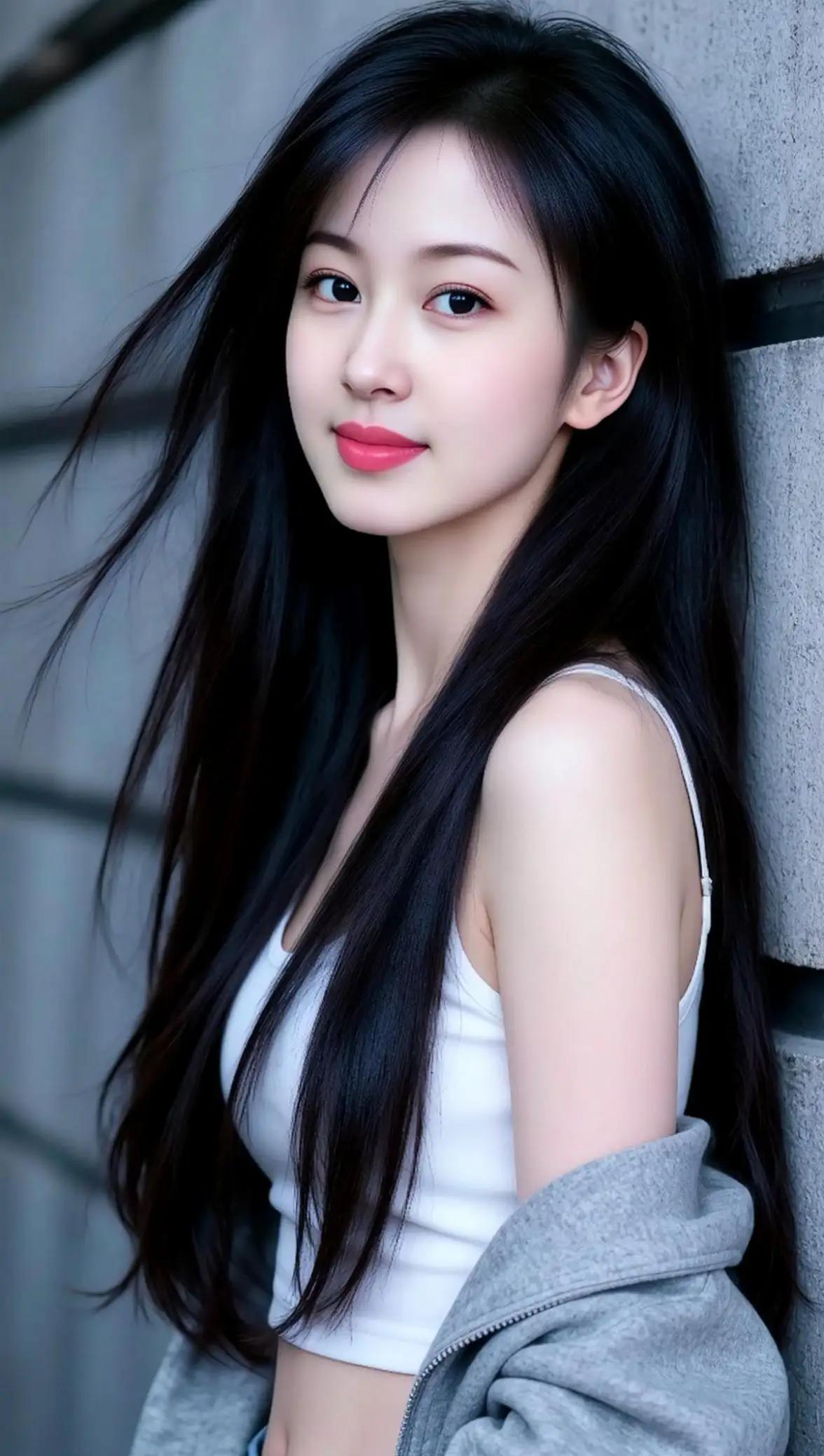 元气美少女，阳光笑容，青春洋溢🌺💖🌴