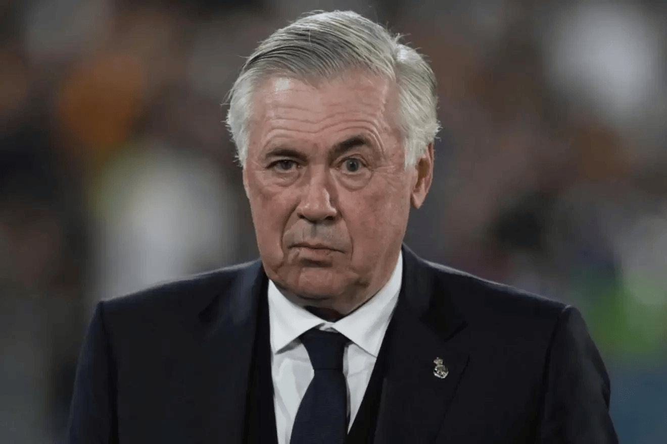 安切洛蒂现身伯纳乌观战, 目睹皇马遭主场球迷狂嘘