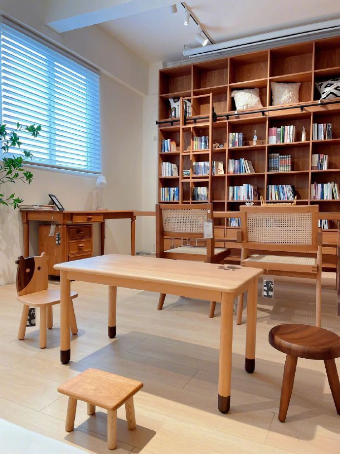 终于找到了高颜值的原木风家具店