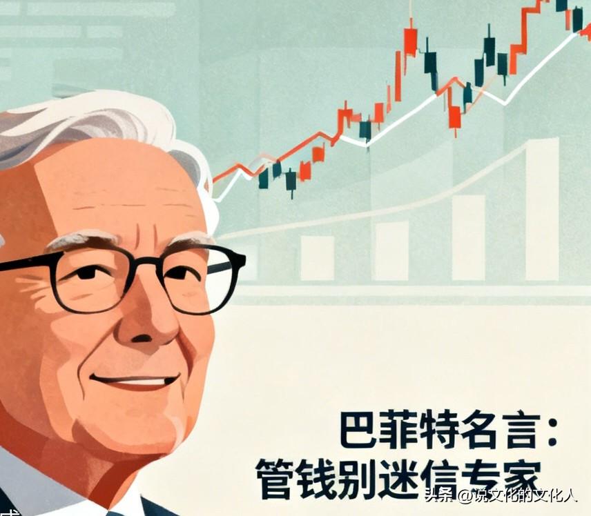 银行利率持续走低，该如何投资？记住巴菲特这句话：管钱别迷信专家银行存款利率一