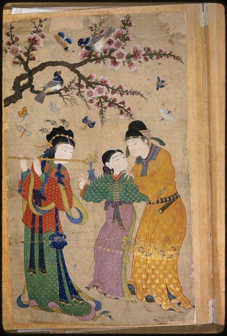 古代外国人画里想象的中国人是怎样的？　　这两张不是中国画！是15-16世纪（明
