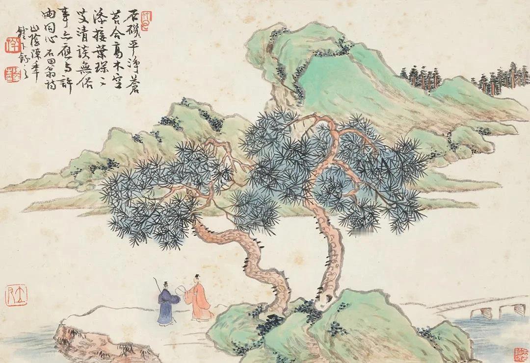 【感悟古语《说苑·尊贤》摘|赏画:清·任预《前人诗意册》】🌹感悟古语||太山