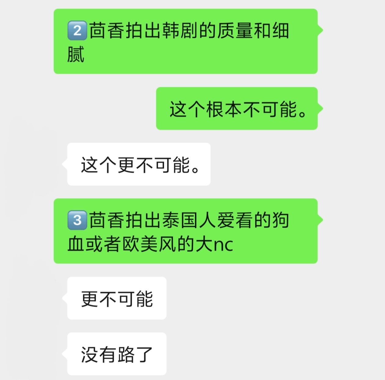 我对茴香。