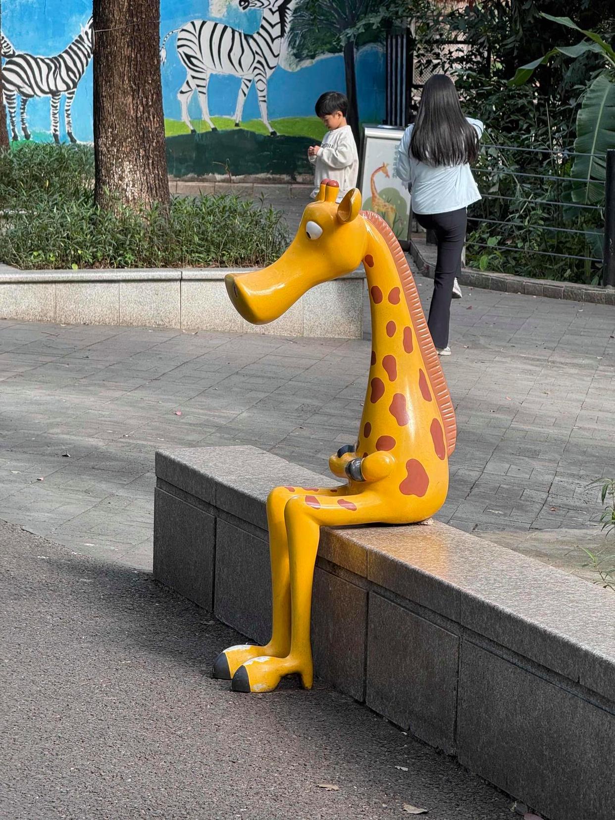 公园放这个挺有意思的