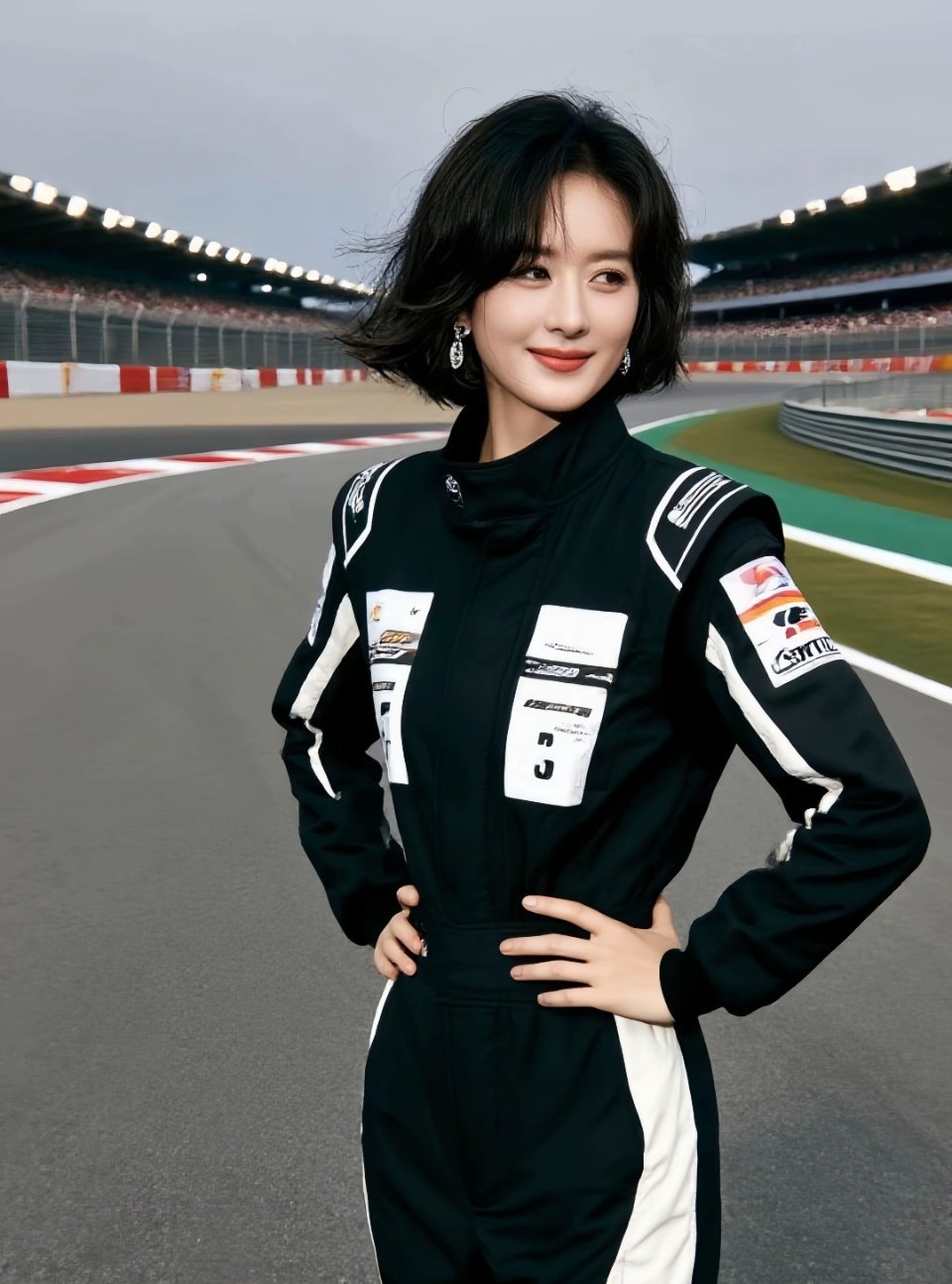 女明星赛车服也叫对我眼睛很好系列赵丽颖、刘诗诗、Angelababy、迪