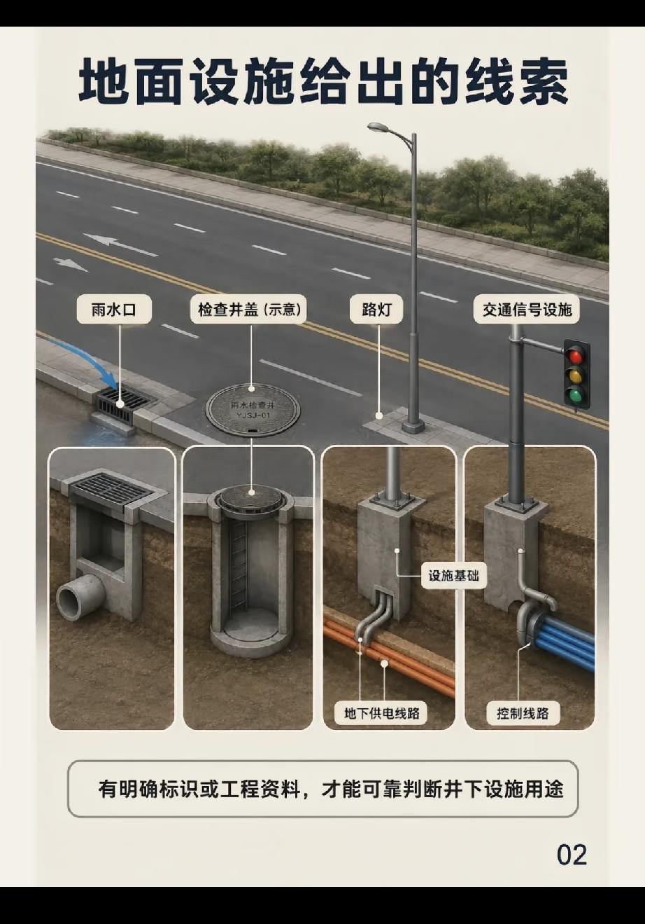 城市的道路下面到底埋了什么？