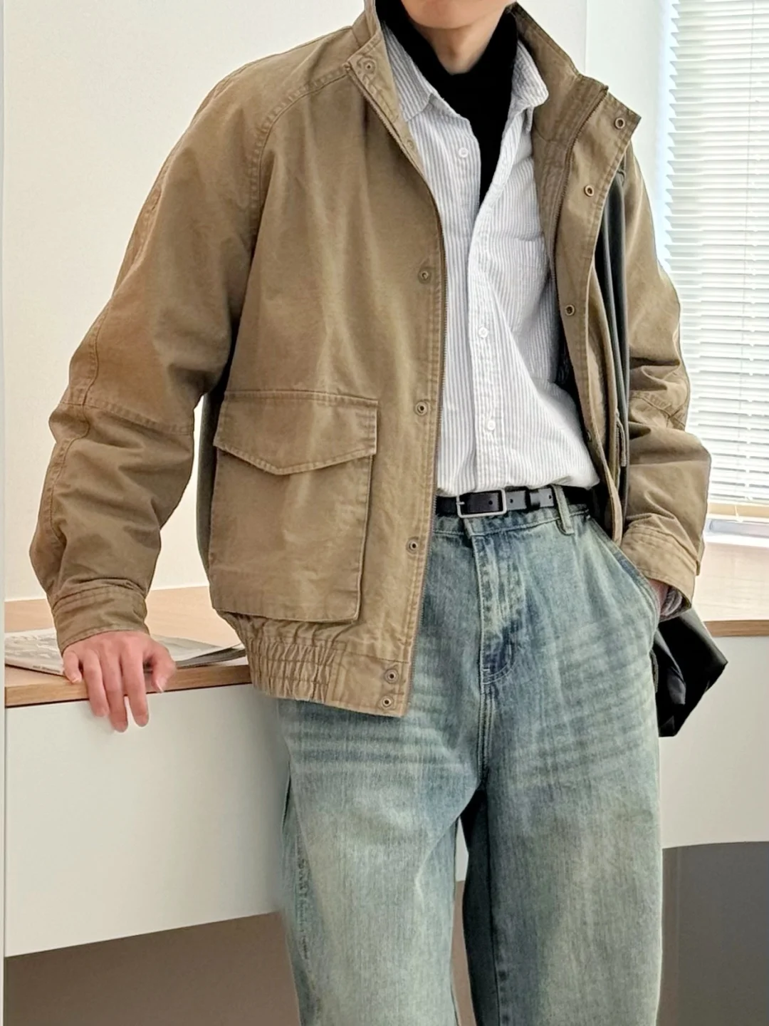 秋冬层次感叠穿｜松弛感复古通勤clean fit