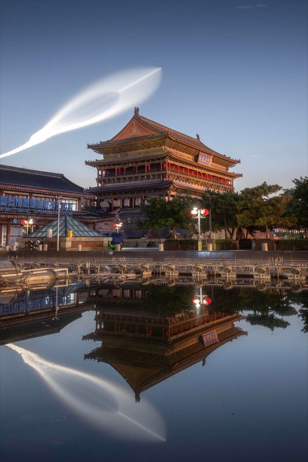 我国卫星互联网低轨卫星发射成功绝了！长征六号甲遥8火箭夜光云，太空水母跨越千年