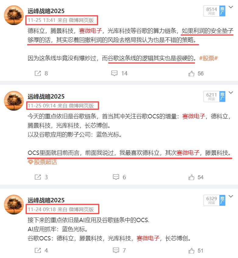最近科技板块的手感和体验感应该说是非常好的。如果再搭上点谷歌和英伟达的算力链条，