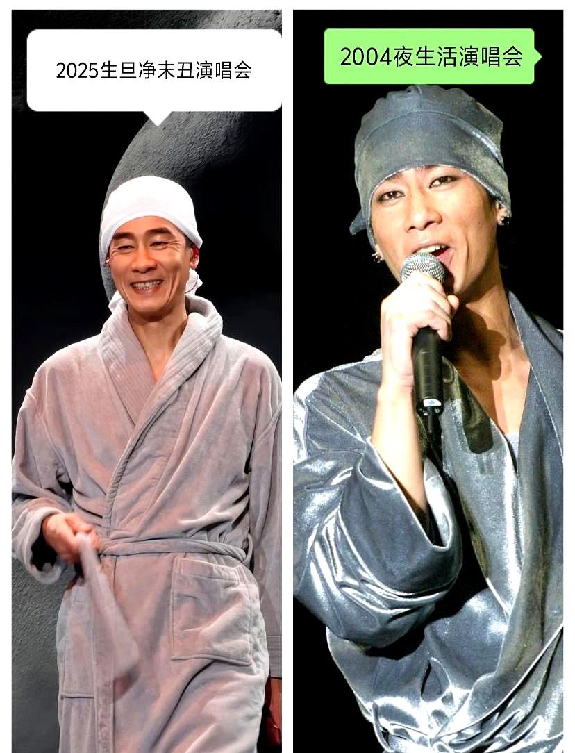 看看陈小春21年的陈小春21年变化挺直观，从当年的时尚boy成了带松弛感