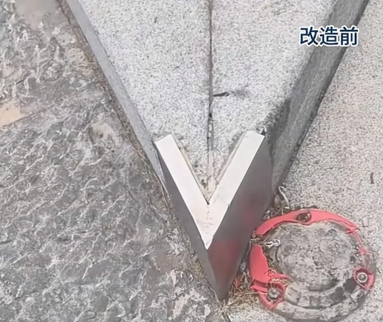 开封的办事效率真高，这个花坛的尖角这么快就改造完成了，圆形的安全多了，而且也很好