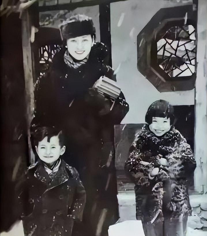 1936年冬，北平飘雪，林徽因踏出家门，貂裘大衣上落满雪花，怀里抱着几本书。七岁