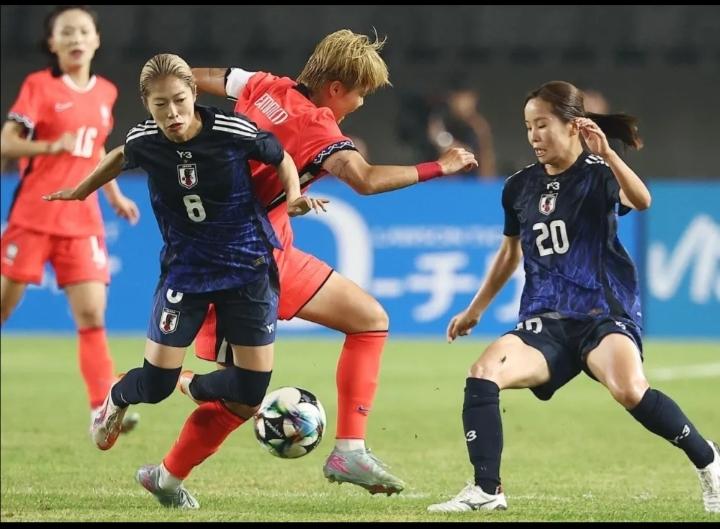 有一种配合叫“行云流水”！看了日本女足与韩国女足的亚洲杯半决赛，折服于