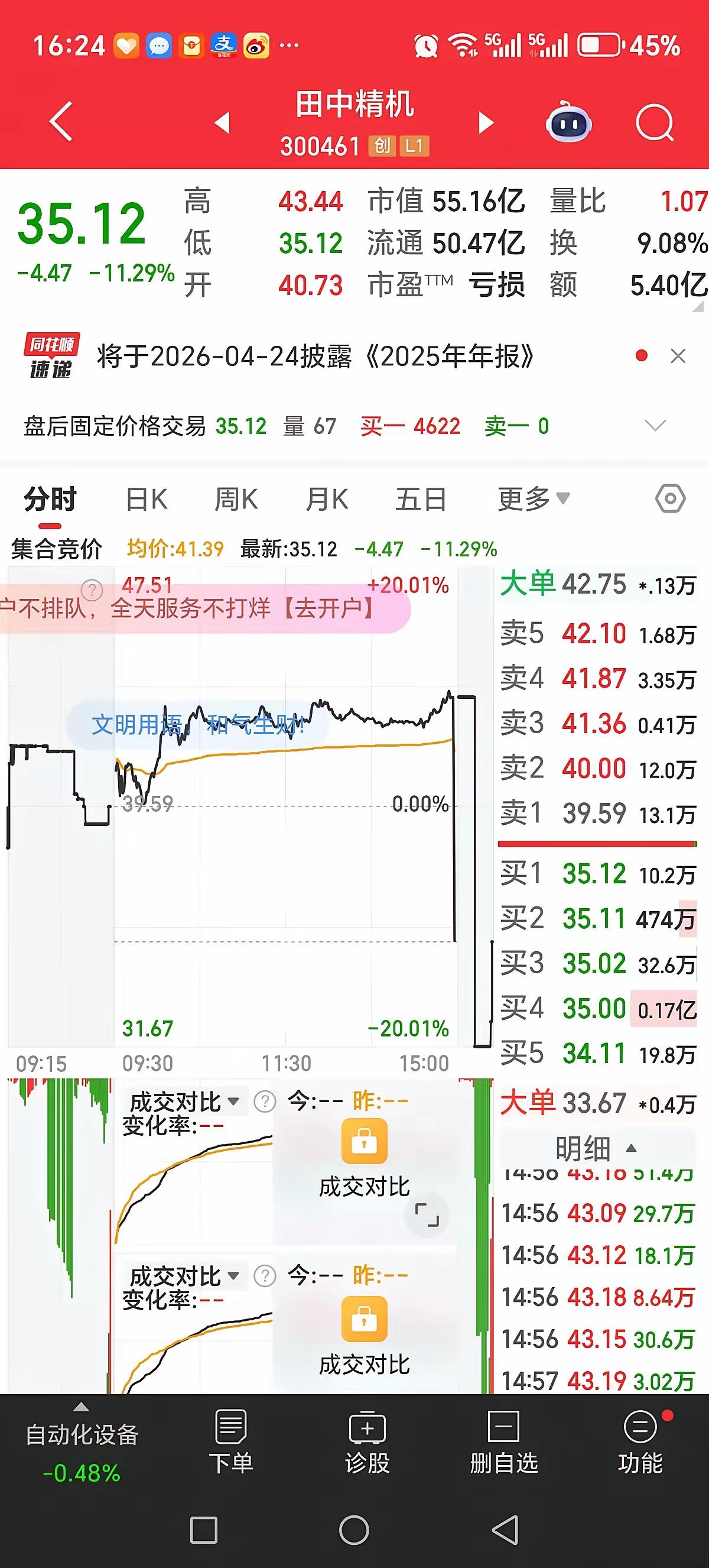 田中精机这是搞什么😡😡[打脸]